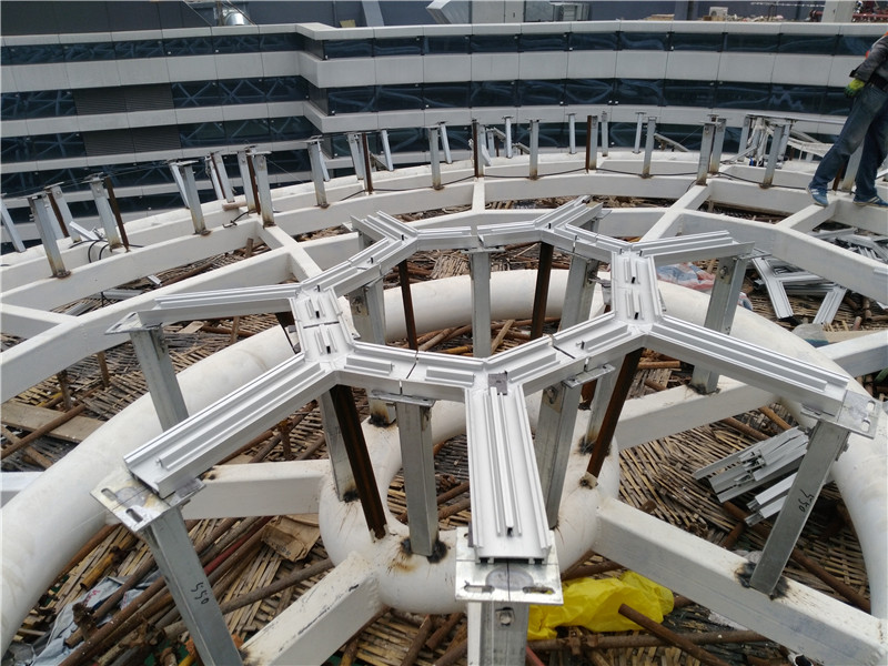 ETFE膜系统施工实景